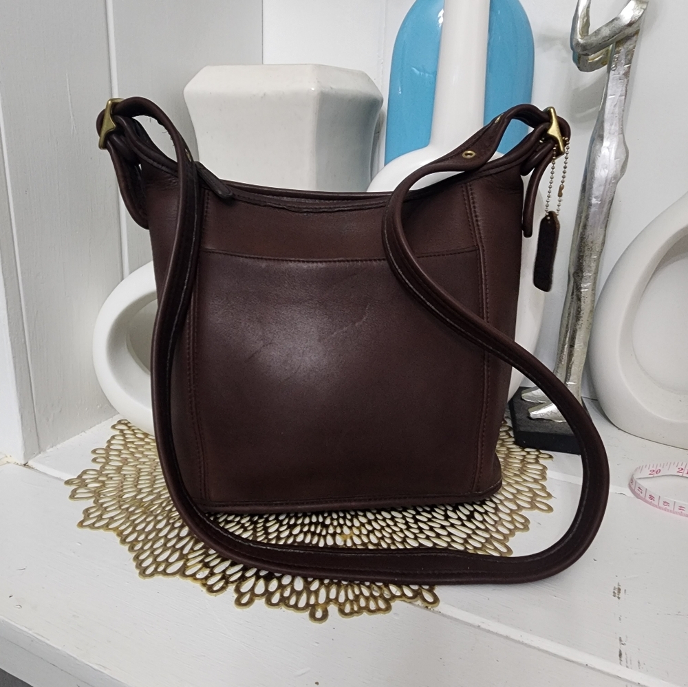 Vintage Coach Slim Duffle Sac Medium 9816